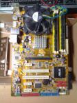 Asus P5K SE+Intel Core 2 Duo E8400+4 GB RAM+Охлаждение