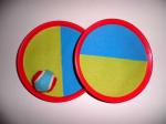 Игровой набор "Поймай мяч" Tesco диски тарелки ловушка мячик