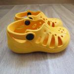 Обувь летняя тапки балетки Crocs 15 см