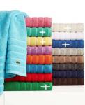 Lacoste bath towels USA банные полотенца большой выбор оригинал