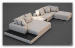 Угловой диван в базовой комплектации