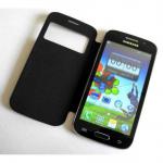 Сенсорный мобильный телефон Samsung Galaxy S4_4.7" дюйма_Чехол-книжка