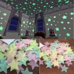 Наклейки "звездное небо" в детскую комнату 100 шт