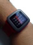 Pebble Time Red