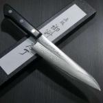 Японский кухонный нож Tojiro из дамаской стали 37 слоев, класса "Люкс"