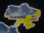 магнит  декоративный Украина карта