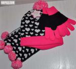 Новий осінньо-зимовий набір ( шапка + шарф + перчатки )