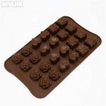 Силиконовая форма для изготовления шоколадных конфет, карамели