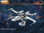 3D модель истребителя X Wing из «Звездных войн»