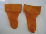 Носки женские сетка оранжевые