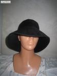 Шляпа женская черная великолепная посадка